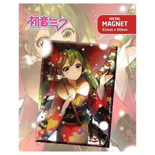 Popbuddies Hatsune Miku magneet - Hatsune Miku in de Winter