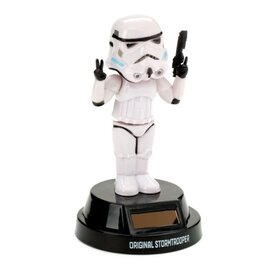 Puckator Star Wars - Stormtrooper Solar Bobblehead figure
