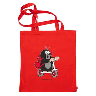 mubrno Der Kleiner Maulwurf - Tasche - Tragetasche -  Rot 42 x 38 cm