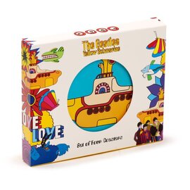 Puckator The Beatles - Yellow Submarine set 4 onderzetters