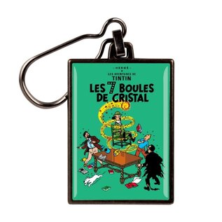 moulinsart Tintin metal keychain - The Seven Crystal Balls