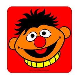 Logoshirt Sesamstraße Untersetzer - Ernie coaster