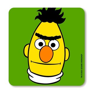 Logoshirt Sesamstraat coaster - Bert