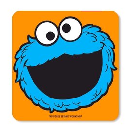 Logoshirt Sesamstraat coaster - Koekiemonster