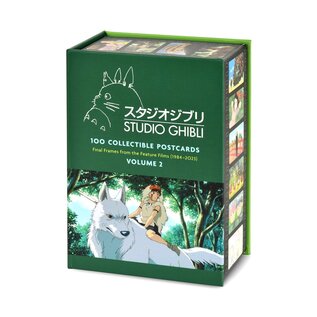 Chronicle Books Studio Ghibli - 100 Postcards - Final Frames from the Feature Films (1984-2023) Vol. 2