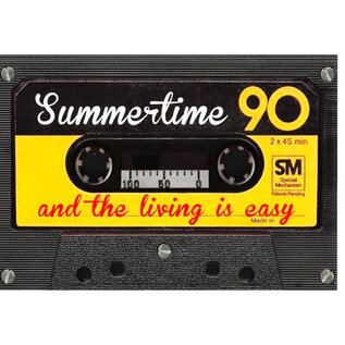 Bizarr Postkaart - Summertime and the living is easy