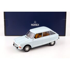 Norev Citroën Ami 8 Club 1969 Thasos Blue 1:18
