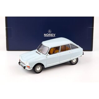 Norev Citroën Ami 8 Club 1969 Thasos Blue 1:18