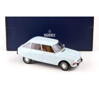Norev Citroën Ami 8 Club 1969 Thasos Blue 1:18
