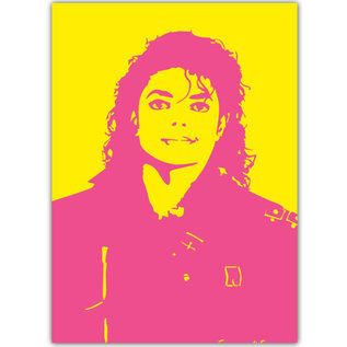 Nobis Design Postkaart Djune Michael Jackson Moonwalk