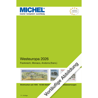 Michel Europa-Katalog Band 3 Westeuropa 2026