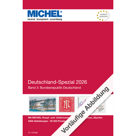 Michel Deutschland-Spezial 2026 Band 3: Bundesrepublik Deutschland