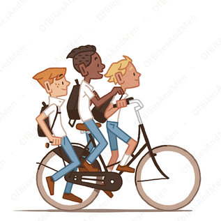 Nicolas Journoud Of Bikes and Men - The musketeers