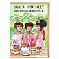 Cath Tate Grußkarte Cat Faulkner Diana Ross - Have a Supremely Fabulous Birthday