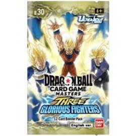 Bandai Dragon Ball Super Card Game Masters B30 - Three Glorious Fighters