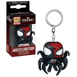 Funko Pocket Pop! Keychain Marvel Spider-Man 2 Advanced Suit 2.0 Symbiote Takeover