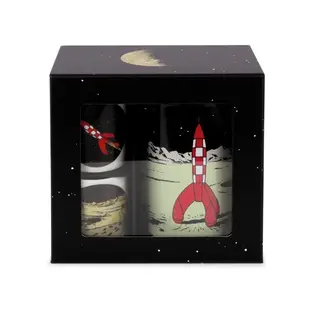 moulinsart Coffee Set Tintin on the Moon