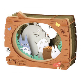 Ensky Studio Ghibli My Neighbor Totoro - Totoro Secret Feast Paper Theater