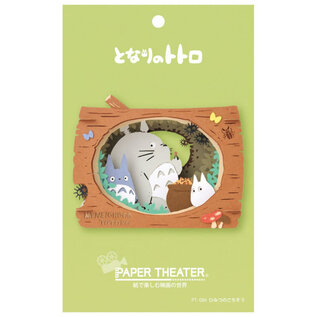 Ensky Studio Ghibli My Neighbor Totoro - Totoro Secret Feast Paper Theater