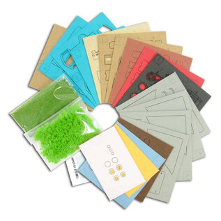 Sankei Studio Ghibli My Neighbor Totoro  - Mini Moving Day - Paper Craft 6 x 6 cm