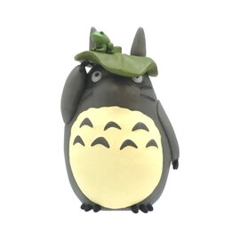 Ensky Studio Ghibli My Neighbor Totoro - Kumukumu Figurine Big Totoro with leaf - 3D puzzel
