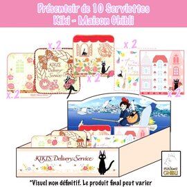 Marushin Studio Ghibli Kiki's Delivery Service - Mini handdoekje 25 x 25 cm