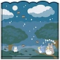 Marushin Studio Ghibli My Neighbor Totoro - Under the Moon mini towel 25 x 25 cm