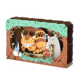 Ensky Studio Ghibli My Neighbor Totoro - Catbus arrival Paper Theater