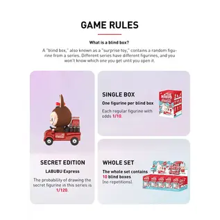 Pop Mart The Monsters - Coca-Cola Series Blind Box