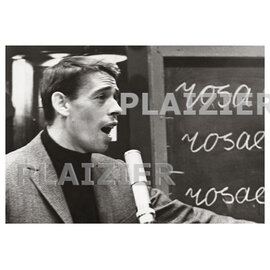 Plaizier Postkaart - Jacques Brel Amsterdam 1963