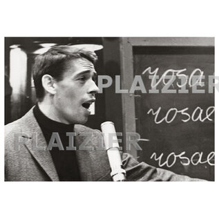 Plaizier Postkaart - Jacques Brel Amsterdam 1963