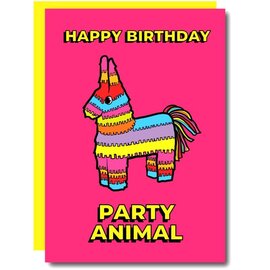 Studio Soph Greeting card  - Happy Birthday Party Animal
