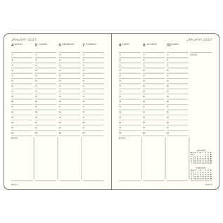 Leuchtturm1917 Akademischer Wochenplaner 2026/2027 (18 Monate, mittel)