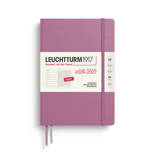 Leuchtturm1917 2026/2027 Weekly Planner & Notebook 18 months