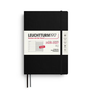 Leuchtturm1917 2026/2027 Weekly Planner & Notebook 18 months
