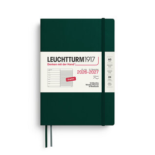Leuchtturm1917 2026/2027 Weekly Planner & Notebook 18 months