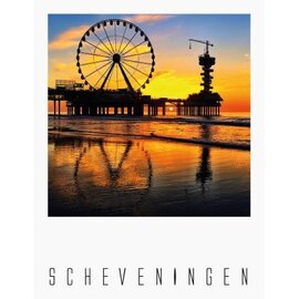 The Card Company Postkaart - Den Haag - Zonsondergang Pier Scheveningen