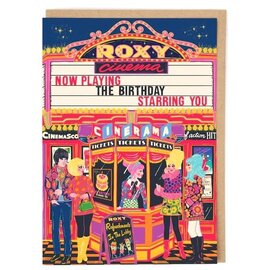 Cath Tate Wenskaart Lost Plots - Now playing The Birthday starring You