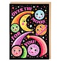 Cath Tate Wenskaart Lost Plots - Over the moon for you!