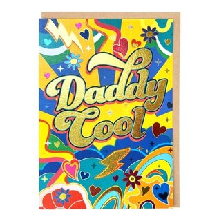 Cath Tate Greeting Card Hot Foils - Daddy Cool - Father's Day