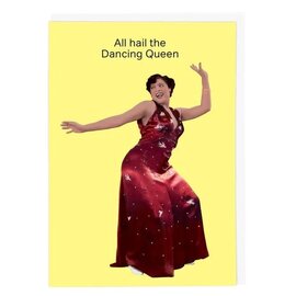 Cath Tate Wenskaart Life is Rosie - All hail the Dancing Queen