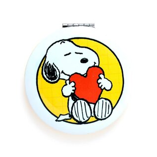 Puckator Peanuts - Snoopy & Woodstock - Compact Make-Up Mirror