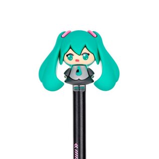 Puckator Hatsune Miku - Fijnschrijver met siliconen top - Zwart