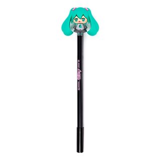 Puckator Hatsune Miku - Fijnschrijver met siliconen top - Zwart