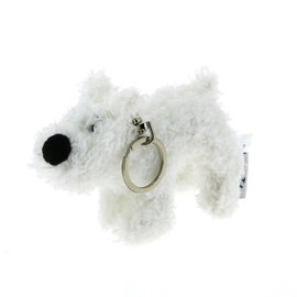 moulinsart Tintin metal keychain  - Snowy