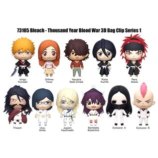 Monogram Bleach Thousand-Year Blood War - Figural Bag Clip - Series 1