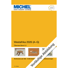 Michel 5.1 Western Africa 2026 volume 1 A-G