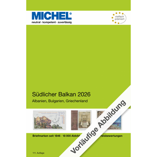 Michel Europe catalogue volume 7 Albania, Bulgaria, Greece 2026