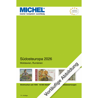 Michel Europe catalogue volume 8 Moldavia & Romania 2026
