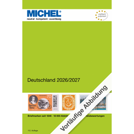 Michel Catalogue Germany 2026/2027